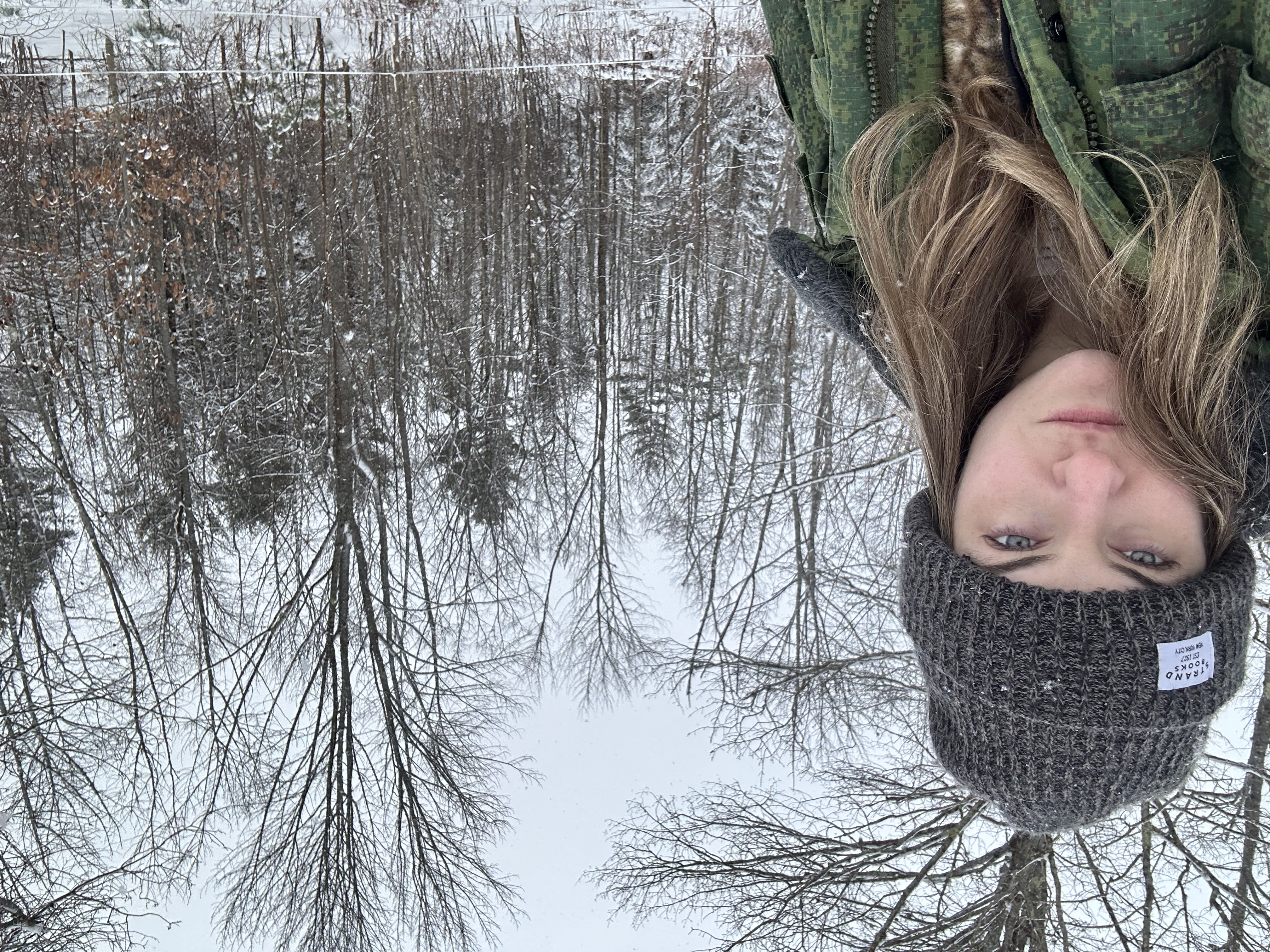 I look best in the diffuse lighting of winter